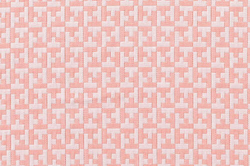 Citel BLISS Bits 1111 Bitmap White Coral – Stoffe mit Muster für den Aussenbereich
