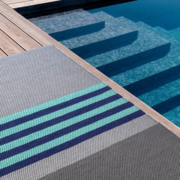 Gartenteppiche rechteckig & farbig - Garden Rugs Stripes