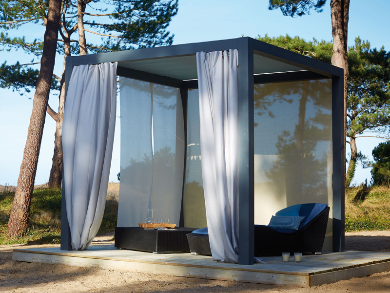 König Storenstoffe Pergola Vorhänge – Dickson Natté