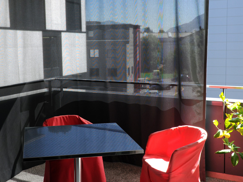 König Storenstoffe Outdoor-Vorhänge – Lovento Soft Ansicht von Innen